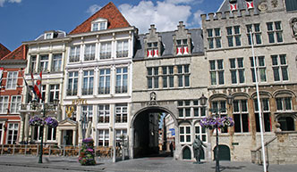 Stadsgebouwen van Bergen op Zoom