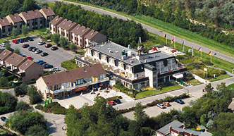 Luchtfoto Fletcher Hotel-Restaurant Nieuwvliet Bad